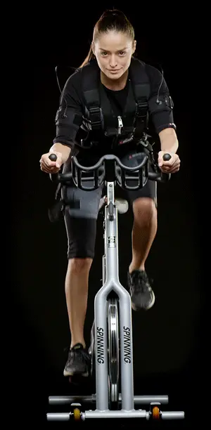 xBody Model Spinning Gif Animation EMS Suit